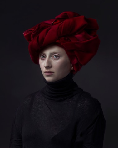 Red Turban, 2015, 40 x 30 inches