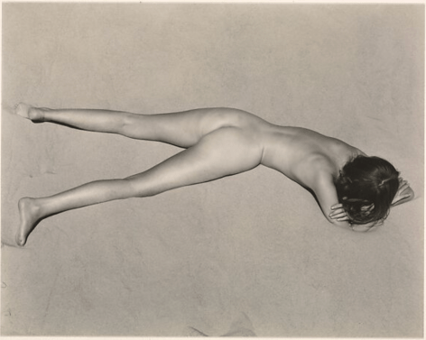 EDWARD WESTON, Nude on the Dune, 1936