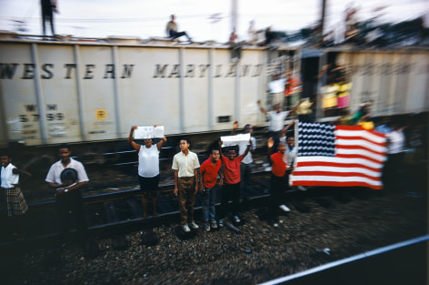  Untitled #5 from the RFK Train Portfolio. 1968 / 2008