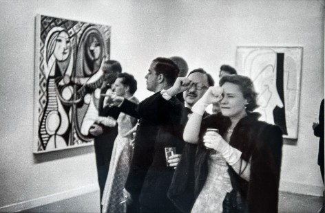 Henri Cartier-Bresson, Picasso Retrospective, Museum of Modern Art, New York, 1957