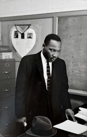 Henri Cartier-Bresson, The Revd. Martin Luther King, Ebenezer Baptist Church, Atlanta, 1961