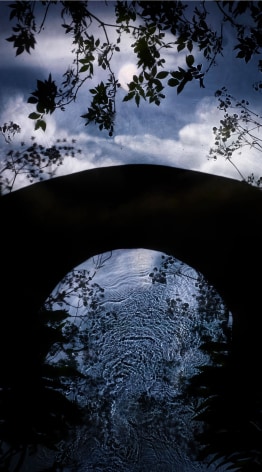Asending Moon Bridge, 2013, 60 x 31 inch digital c-print