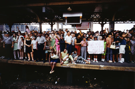 Untitled #2 from the RFK Train Portfolio. 1968 / 2008, 15&nbsp;x 23&nbsp;inches - Edition of 10