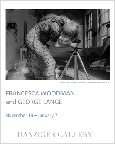 Francesca Woodman and George Lange Poster, 2023, 24 x 20 inches