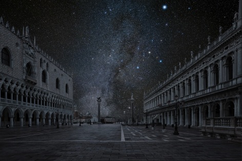 Leone (Venice) from the series &quot;Darkened Cities&quot;&nbsp;, 26 x 40 inch archival pigment print - Edition of 5