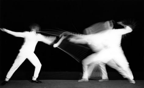 Harold Edgerton, Two Fencers Multiflash, 1938