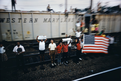 Paul Fusco, Untitled #5 from the RFK Train, 1968 / 2008