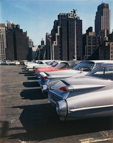 Car Park, New York. 1965, 20 x 16 inch dye transfer print