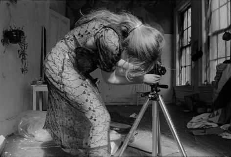 GEORGE LANGE, Francesca Woodman. Providence, Rhode Island. 1976