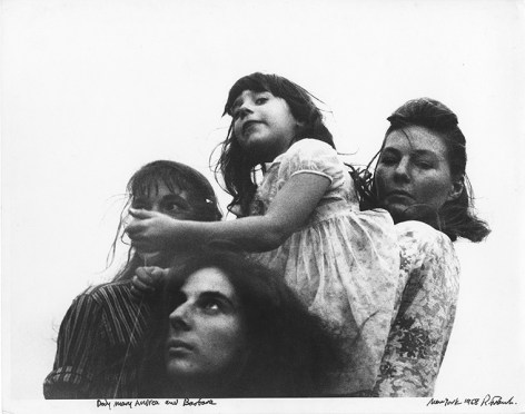 Robert Frank, Dody, Mary, Andrea, and Barbara, 1968