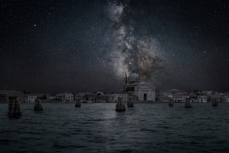 Thierry Cohen, Some Stars are Blue (Venice), 2022