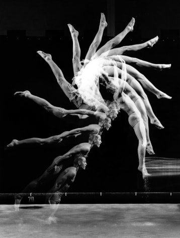 Harold Edgerton, Back Dive, 1954