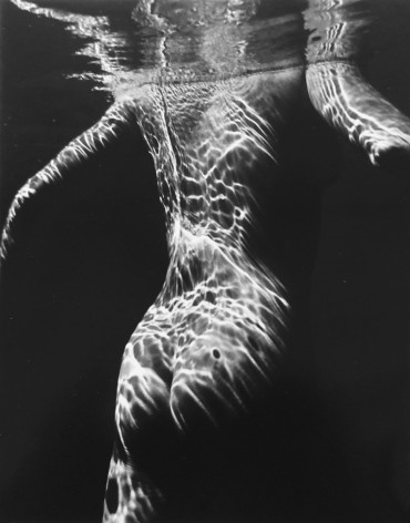 Underwater Nude c. 1980, 14 x 11 inch vintage gelatin silver print