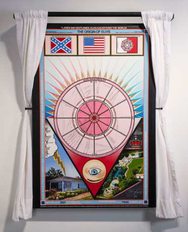 Paul Laffoley The Origin of Elvis (280 Days of Gestation and the Entering the Birth Canal, to Twin Birth),&nbsp;1988-1995