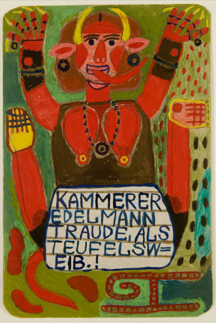 August Walla, Edeltraude Kammerer as Devil&#039;s Woman,&nbsp;1992