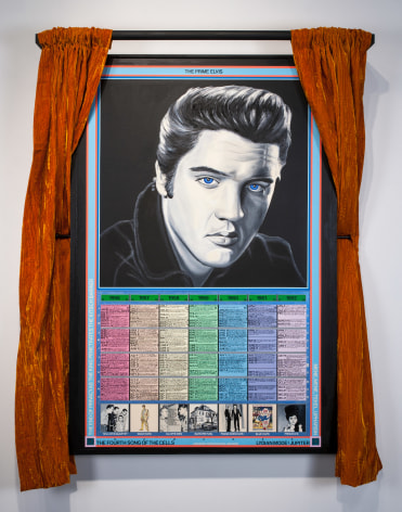Paul Laffoley (1935-2015), Prime Elvis (Jan 8, 1956 to Jan 7, 1963: The Fourth Song of the Cells), 1988-1995