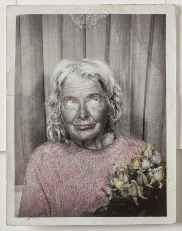 Lee Godie Untitled (12 photobooth self-portraits, detail), n.d.