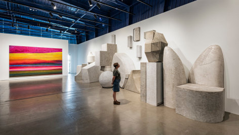 Installation view of Liu Wei Invisible Cities at moCa Cleveland, perspective 12