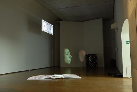 TONY OURSLER Installation view, 2011