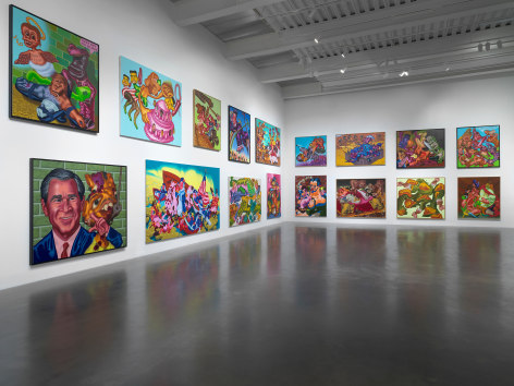 Virtual Tour: Peter Saul at the New Museum