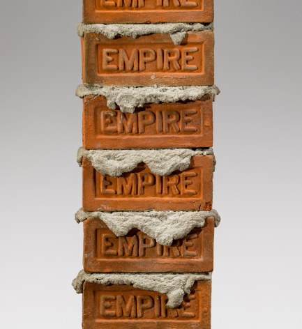 ​Charles LeDray A Course of Empire Bricks (detail 1)