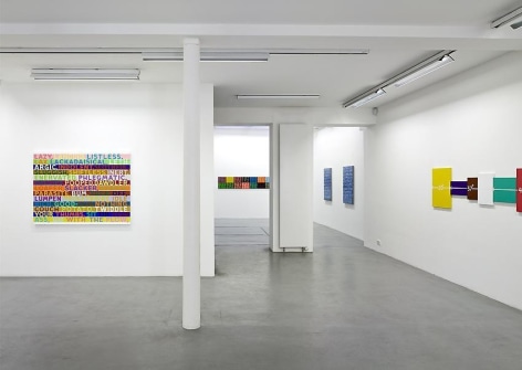 Mel Bochner, 1998-2007: Painting, sculpture and installation &ndash; installation view 1