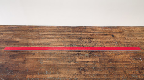 ALEX HAY, Untitled (Long Plank&ndash;Red)