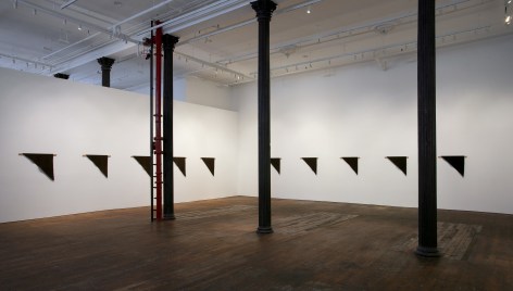 Helen Mirra: Waulked, &ndash; installation view 1