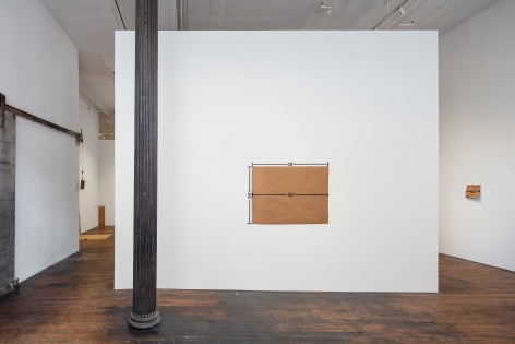 Mel Bochner: 48&quot;&nbsp;Standards, installation view at Peter Freeman, Inc., New York