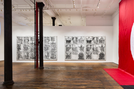 Matt Mullican:&nbsp;Universal Perspective,&nbsp;installation view