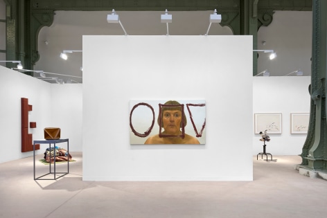 installation view of Peter Freeman, Inc. at Art Basel Paris 2024