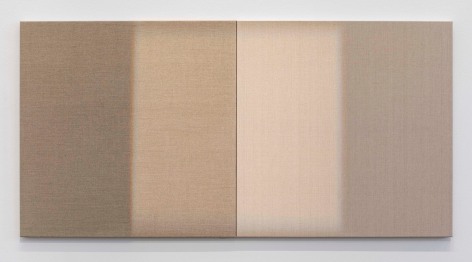 Untitled 2022 linen, wood, light