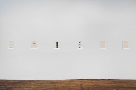 N.H. Pritchard: Boom!, installation view