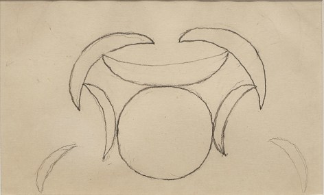 Study for &quot;Moon Lady&quot;, ca. 1964&ndash;1971