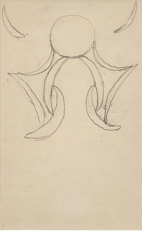 Study for &quot;Moon Lady&quot;, ca. 1964&ndash;1971