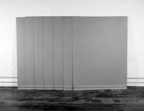 Mel Bochner, Measurement: 36&quot; + 36&quot;, 1969, at Peter Freeman, Inc., New York