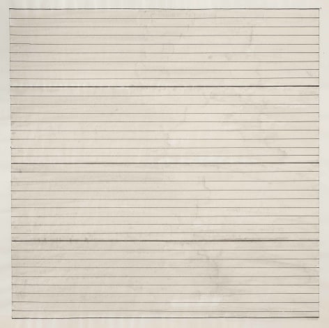 Agnes Martin, Untitled, no date (believed to be ca. 1970s)