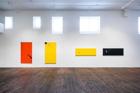 Paintings and Drawings from Four Decades, installation view