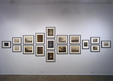 The Hand-drawn Negative: Clich&eacute;s-Verre by Corot, Daubigny, Delacroix, Millet and Rousseau (1854 - 1862)&nbsp;&ndash; installation view 4