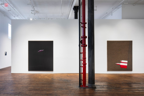 Paintings and Drawings from Four Decades, installation view