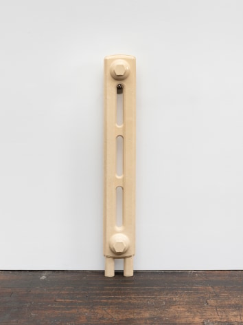 David Adamo, Untitled (one rib B), 2024, glazed ceramic, 64 1/4 x 9 1/4 x 8 1/2 inches (163.2 x 23.5 x 21.6 cm), Edition 1 of 2, PF7650.1