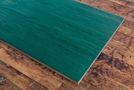 Alex Hay Untitled (Green plank)