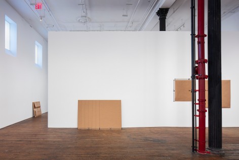 Mel Bochner: 48&quot;&nbsp;Standards, installation view