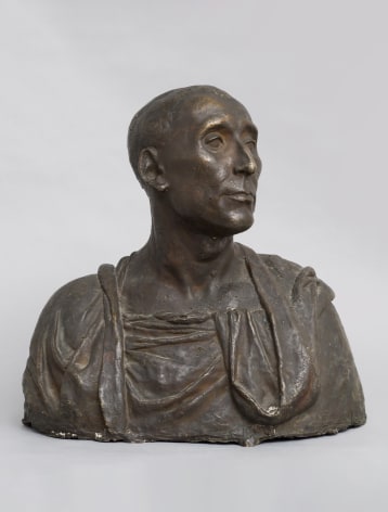 Medardo Rosso (1858&ndash;1928), Niccol&ograve; da Uzzano (after Donatello)