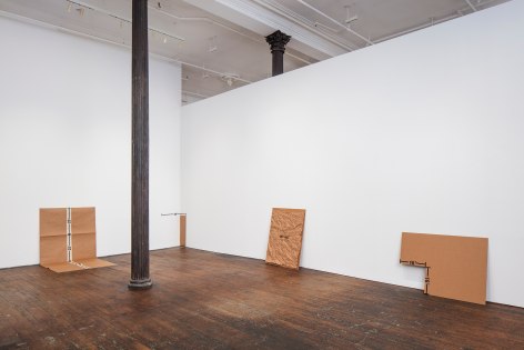 Mel Bochner: 48&quot;&nbsp;Standards, installation view at Peter Freeman, Inc., New York