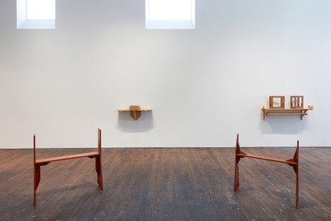Alex Hay: WOOD Furniture / Objects, installation view