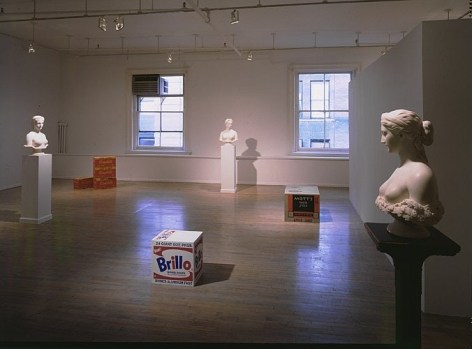 The Ideal Object: Hiram Powers (1848) and Andy Warhol (1964) &ndash; installation view 1