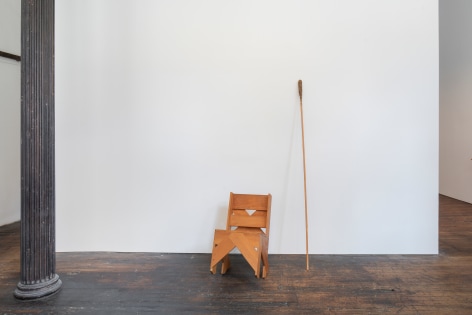 Alex Hay: WOOD Furniture / Objects, installation view