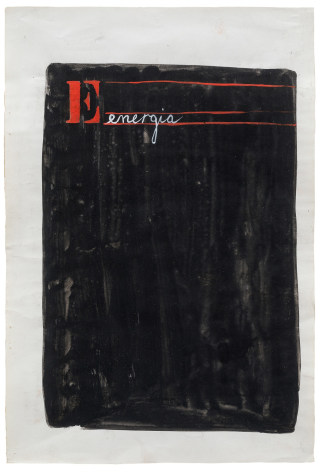 MANGELOS (1921&ndash;1987), Slovo E [Letter E] - from the series Alphabet A&ndash;W