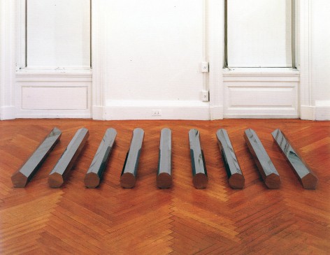 Walter De Maria (1935&ndash;2013), Large Rod Series: Circle/Rectangle 5, 7, 9, 11, 13